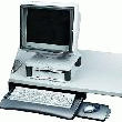 LE SUPPORT CLAVIER FELLOWES GRAPHITE