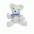 OURS VICTOR BLANC ARTICULÉ 24 OU 30CM  OURS 30CM