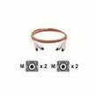 MCL SAMAR - CÂBLE DE RÉSEAU - SC MULTI-MODE (M) - SC MULTI-MODE (M) - 1 M - FIBRE OPTIQUE - 62,5 / 125 MICRONS