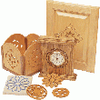 KIT DE DÉCORATION ET MARQUETERIE POUR DÉFONCEUSE.
