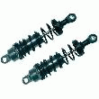2 AMORTISSEURS FILETÉS 76 MM TITANIUM 1/10 REELY