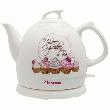 BESTRON - BOUILLOIRE / THEIERE SWEET DREAMS DTP800SD (DTP 800 SD) CERAMIQUE EMAILLEE