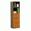 COLONNE 3 TIROIRS POUR DOSSIERS SUSPENDUS ET 2 NICHES L.48 X P.48 X H.183 CM - GAMME JAZZ