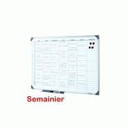tableau blanc semainier