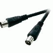 CABLE D'ANTENNE COAXIAL 15 M NOIR SPEAKA PRO
