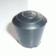EMBOUTS EMBOITANT CAOUTCHOUC RONDS POUR TUBE MÉTAL
