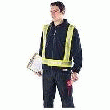 BRASSARD BANDES HAUTE VISIB.JAUNE