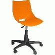LA CHAISE SUR ROULETTES COOL - ORANGE