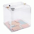 URNE TRANSPARENTE 1200 BULLETINS AVEC COMPTEUR