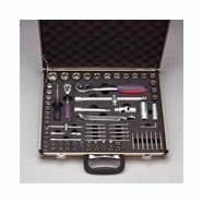 VALISE OUTILS EMBOUTS ET DOUILLES 83 PIÈCES KWB MALLETTE À OUTILS