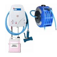 CENTRALE D'HYGIENE AVEC ENROULEUR PVC RÉF LB04.C120.5.EP