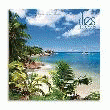 CALENDRIER ILLUSTRÉ 14 FEUILLETS THÈME ÎLES - FORMAT 30 X 30 CM  * ATTENTION PRÉ-COMMANDE UNIQUEMENT *