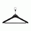 CINTRE ANTIVOL PLASTIQUE NOIR - LOT DE 20