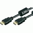 CÂBLE HDMI MÂLE - MÂLE HIGH SPEED AVEC ETHERNET 1,5 M