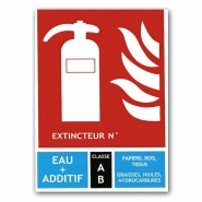 PANNEAU EXTINCTEUR AB