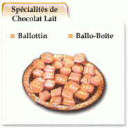 BALLO BOîTE DE CHOCOLAT AU LAIT ASSORTIS