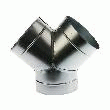 DERIVATION A 45DEG POUR GAINE DIAMETRE 80MM.