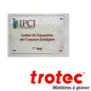 MATIÈRE À GRAVER EXTÉRIEUR PMMA