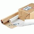 CLAIREFONTAINE ROULEAU DE PAPIER KRAFT BLANC 64G 1M X 50CM