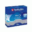VERBATIM PACK DE 5 BD-R 25 GO 6X - SURFACE HARD COATING PROTECTION