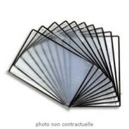 10 POCHES À PIVOTS TARIFOLD STERIFOLD A4 EN PVC