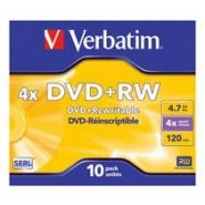 DVD+RW 4,7 GO 4X VERBATIM