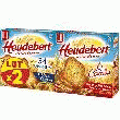 HEUDEBERT 34 BISCOTTES NATURE 300 G + 34 BISCOTTES AUX 6 CÉRÉALES 300 G