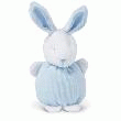 DOUDOU BOULE BLEU  17CM