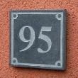 NUMÉRO DE MAISON - PIERRE NATURELLE