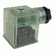 CONNECTEUR STANDARD FORME A (CARRÉ) AVEC LED 12 - 24 V/DC 16 A PRECON A-11473-0101