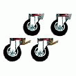 ENSEMBRE DE ROULETTES POUR FOUR ÉVOLUTION