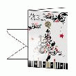 10 CARTES DE VOEUX POUR NOËL ARABESQUE FORMAT A6