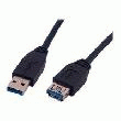 MCL SAMAR - RALLONGE DE CÂBLE USB - USB À 9 BROCHES TYPE A (M) - USB À 9 BROCHES TYPE A (F) - 1 M ( USB / HI-SPEED USB / USB 3.0 )
