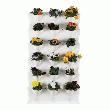 CASCADE VÉGÉTALE - 3 MODULES - BLANC