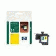 TÊTE D'IMPRESSION JAUNE, N° 14, 8 ML, POUR HP CP1160 ET OFFICEJET D125/135/145/155