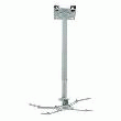 SUPPORT PLAFOND RÉGLABLE POUR VIDÉO PROJECTEURS SILVER