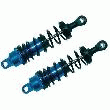2 AMORTISSEURS FILETÉS 76 MM BLEU 1/10 REELY