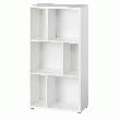BIBLIOTHÈQUE BASSE - MAZE - BLANC