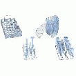 PACK COMPLET PANIERS POUR LAVE-VERRERIE DE LABORATOIRE