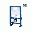 BÂTI-SUPPORT GROHE RAPID SL 82CM + PLAQUE DOUBLE COMMANDE CHROMÉE