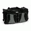 SAC DE VOYAGE À ROULETTES NOIR/GRIS PETITE TAILLE