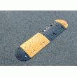 RALENTISSEUR CAOUTCHOUC  ÉLÉMENT D'EXTÉRIEUR 35 X 17 X 5CM NOIR - 1,75KG