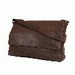 SACOCHE BANDOULIERE CUIR 23660 (COULEUR CUIR PLEINE FLEUR: NOIR)