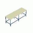 PLAN DE TRAVAIL LÉGER LONG. 2500 MM PLATEAU LARG. 1000 MM