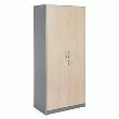 Armoire Basse Erable/Aluminium Armoire Basse Erable/Aluminium
