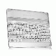 CLAVIER QWERTY BLUETOOTH POUR APPLE IPAD 2