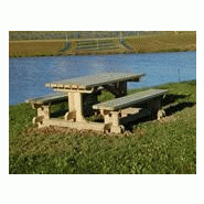 TABLE À USAGE PUBLIC - CHARRIER AMÉNAGEMENT BOIS