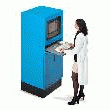 ARMOIRE INFORMATIQUE FERMÉE CS145 BLEU RAL 5012