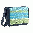 LÄSSIG SAC À LANGER MALLETTE MULTIMIX VERT-BLEU SAC À MAIN ET CARTABLE