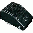 INTERRUPTEUR À PÉDALE NOIR 10 A 250 V/AC EN ALLIAGE LÉGER SCHLEGEL KEF IN SCHWARZ